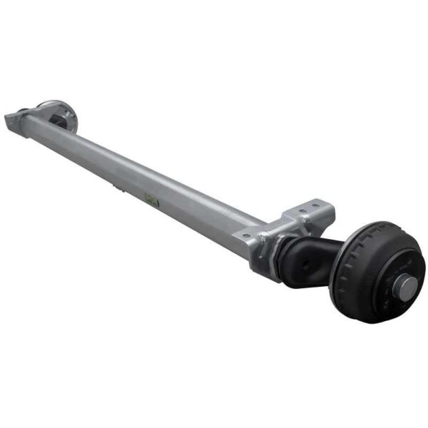 Essieu freiné AL-KO COMPACT pour remorque / dépanneuse 1350kg 1650mm 2100mm 5x112