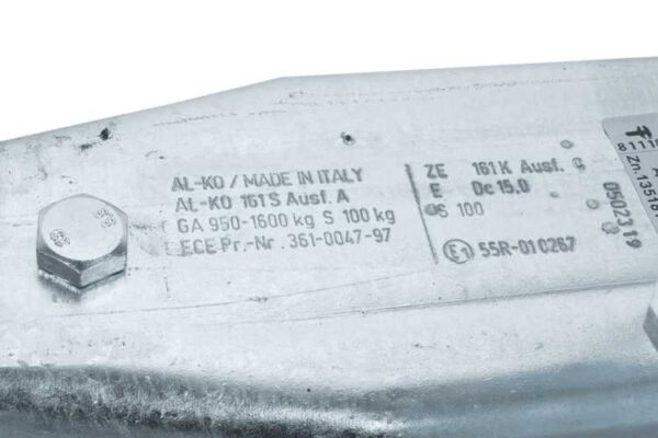 Dispositif de dépassement AL-KO 161S avec attelage AK161 pour remorque de 1600 kg à timon carré – Image 4