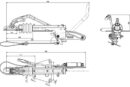 Dispositif de dépassement KNOTT KF20A avec attelage K20B pour remorque de 2000kg avec timon en V