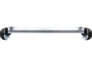 Essieu freiné AL-KO COMPACT pour remorque / dépanneuse 1350kg 1600mm 2050mm 5x112
