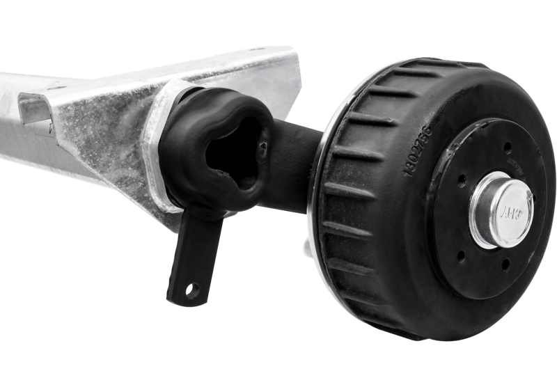 Essieu freiné AL-KO COMPACT pour remorque / dépanneuse 1500kg 1900mm 2350mm 5X112 – Image 3