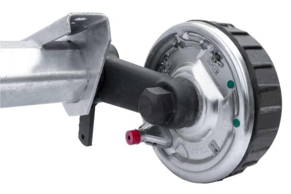 Essieu freiné AL-KO COMPACT pour remorque / dépanneuse 1800kg 1535mm 2035mm 5x112 – Image 3