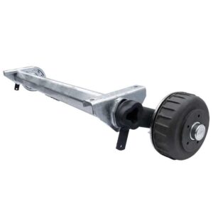 Essieu freiné AL-KO COMPACT pour remorque / dépanneuse 1800kg 1535mm 2035mm 5x112