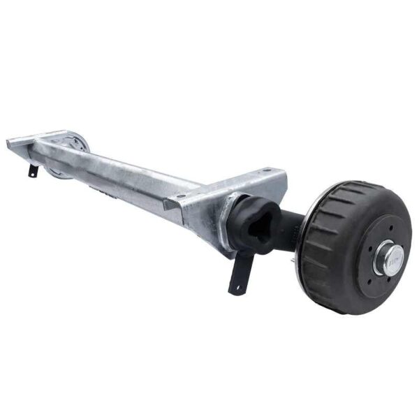Essieu freiné AL-KO COMPACT pour remorque / dépanneuse 1800kg 1535mm 2035mm 5x112