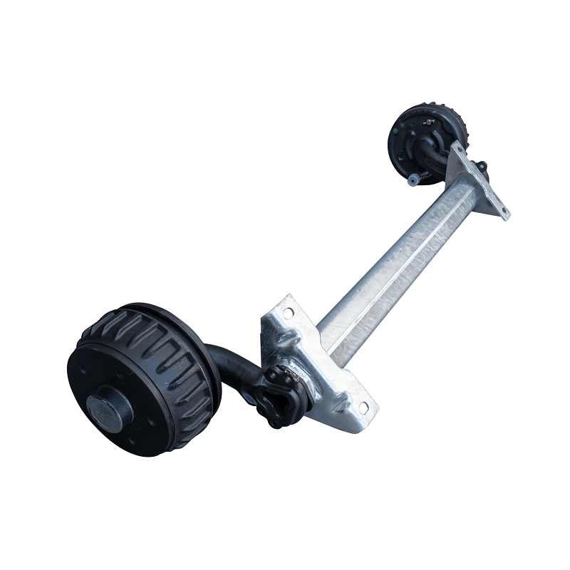 Essieu freiné AL-KO COMPACT pour remorque / dépanneuse 750kg 700mm 1100mm 5x112