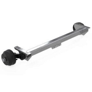 Essieu freiné KNOTT VGB15 pour remorque / dépanneuse 1500kg 1850mm 2300mm 5x112