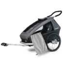 Remorque vélo pour un enfant Croozer Keeke 1 + pare-soleil - Kit Croozer