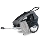 Remorque vélo pour un enfant Croozer Keeke 1 + pare-soleil - Kit Croozer