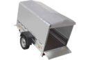 Remorque 750 kg Unitrailer Garden Trailer 201 KIPP 200 x 125 avec bâche haute et arceau