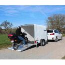 Remorque Fourgon Debon Cargo 1300 blanc + porte