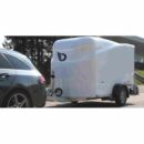 Remorque Fourgon Debon Cargo 1300 blanc + porte