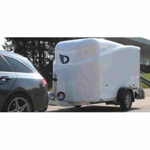 Remorque Fourgon Debon Cargo 1300 blanc + porte