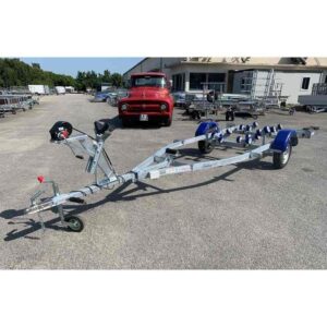 Remorque bateau multi-rouleaux GALAXY - GS75-21 (G510) - PTAC : 750Kg - 1 essieu