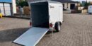 Remorque fourgon Debon Roadster 255 Alu + porte latérale