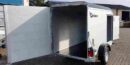 Remorque fourgon Debon Roadster 255 Alu + porte latérale