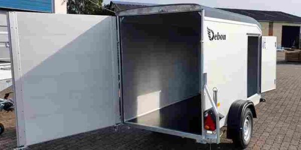 Remorque fourgon Debon Roadster 255 Alu + porte latérale – Image 3