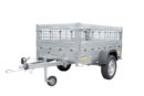Top remorque GARDEN TRAILER 200 KIPP avec rehausses grillagées et roue jockey