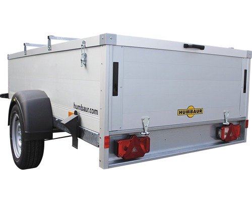 Remorque à un essieu Humbaur Alumaster High hayon Plus avec couvercle alu max. 1300 kg – Image 3