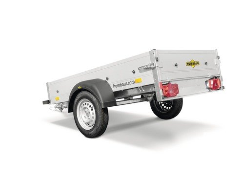 Humbaur Remorque à un essieu Startrailer Plus avec timon rabattable 2050 x 1095 x 300 mm non freinée poids total adm. max. 750 kg – Image 6