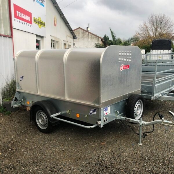 Bétaillère 1 essieu Ifor Williams P7e 1.12 m – Image 3