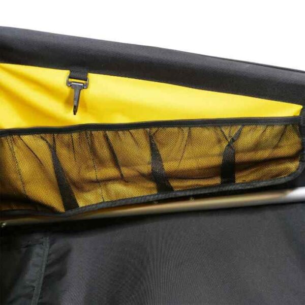 Burley Remorque de Cargaison - Nomad - jaune/noir – Image 8