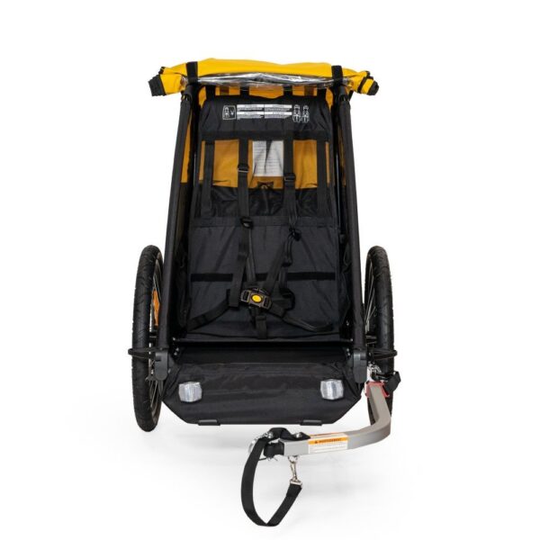 Burley Remorque pour Vélo - Bee Single pour 1 Enfant - jaune/noir – Image 4