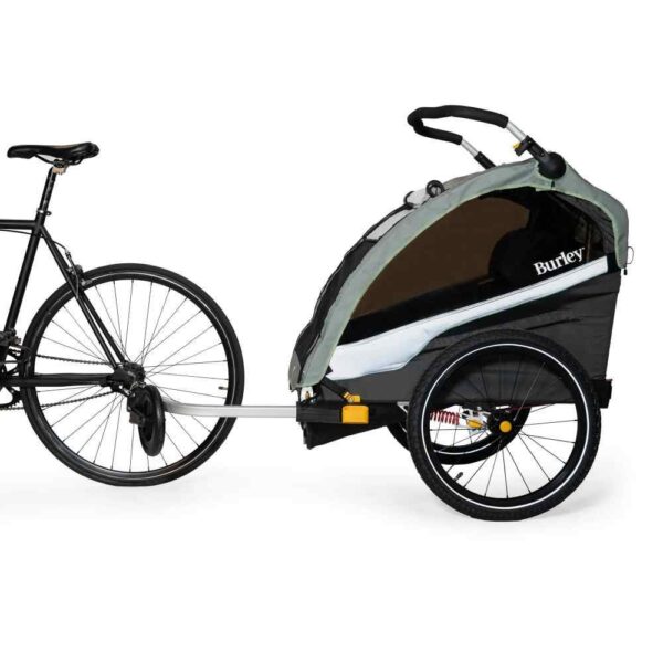 Burley Remorque pour Vélo - D'Lite X Single pour 1 Enfant - sage green/charcoal – Image 8