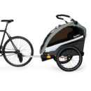 Burley Remorque Vélo - D' Lite X pour 1-2 Enfants - sage green/charcoal