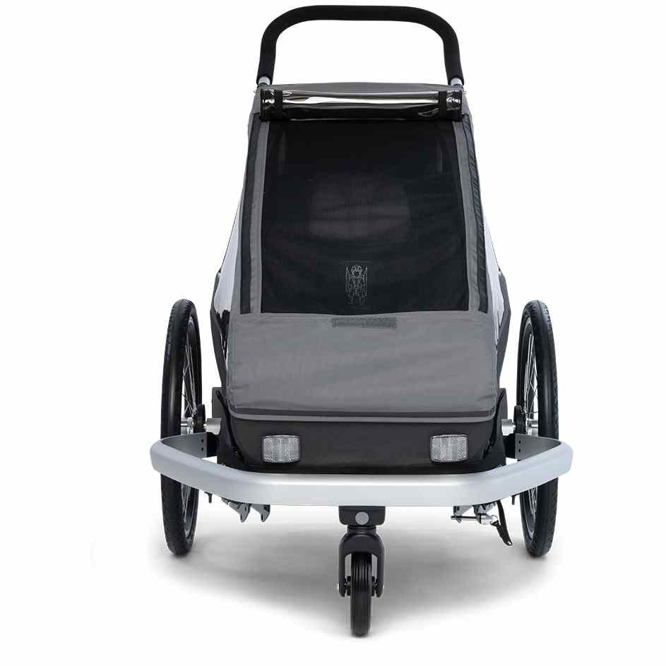 Croozer Remorque Vélo Enfants - Kid Keeke 1 - mountain grey – Image 5