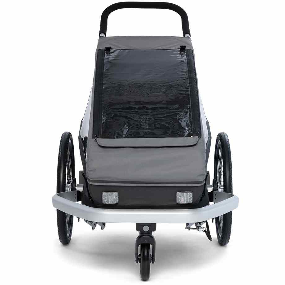 Croozer Remorque Vélo Enfants - Kid Keeke 1 - mountain grey – Image 6