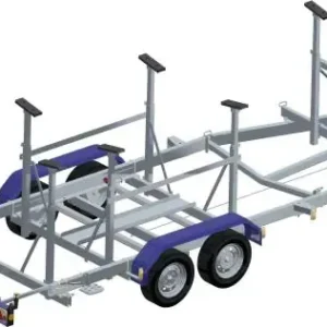 Remorque Porte Bateau Sun Way Gamme Voiliers à Gruter GD09V