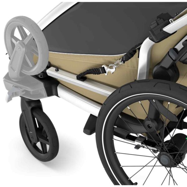 Thule Remorque Vélo pour 2 Enfants - Chariot Cross 2 Double - dark slate – Image 13