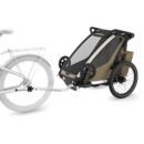 Thule Remorque Vélo pour 1 Enfants - Chariot Cross 2 Single - faded khaki