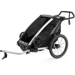 Thule Chariot Lite 1 - Remorque Vélo pour 1 Enfant - agave