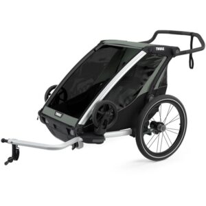 Thule Chariot Lite 2 - Remorque Vélo pour 2 Enfants - agave