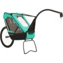 Tout Terrain Remorque pour Vélo pour 1 Enfant - Singletrailer II Sport - caribbean green